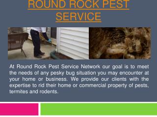 Round Rock Pest Control