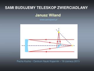 SAMI BUDUJEMY TELESKOP ZWIERCIADLANY