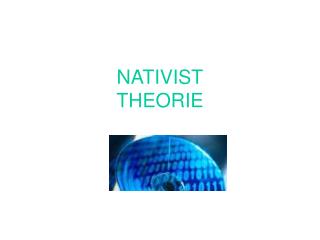 NATIVIST THEORIE