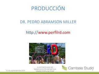 PRODUCCIÓN DR. PEDRO ABRAMSON MILLER perfilrd