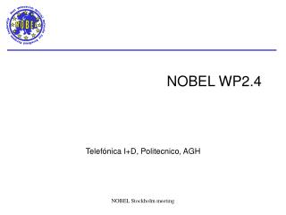 NOBEL WP2.4