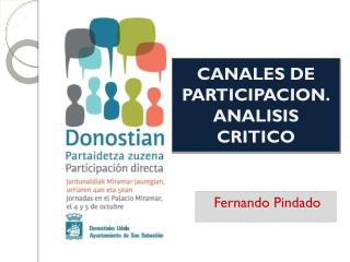 CANALES DE PARTICIPACION. ANALISIS CRITICO