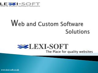 Web Design Company, Website Design from 149 pounds, SEO - Lexi-Soft