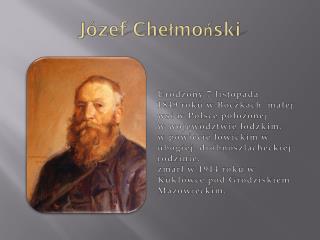 J ózef Ch ełmoński