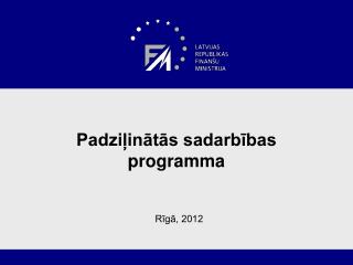 Padziļinātās sadarbības programma