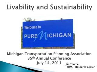 Jim Thorne FHWA - Resource Center