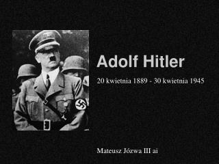 Adolf Hitler