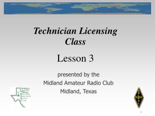 Technician Licensing Class