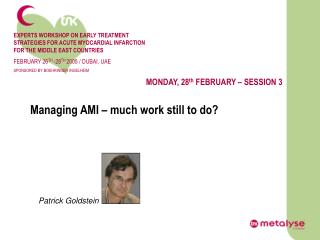 Managing AMI – much work still to do?