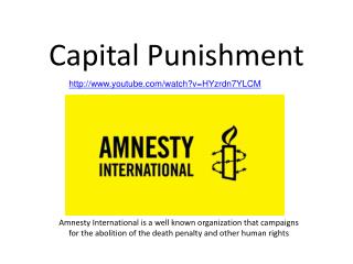 Capital Punishment
