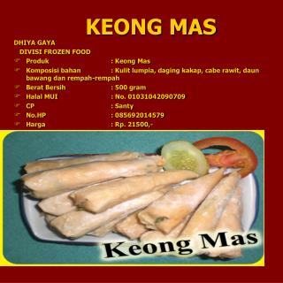 KEONG MAS