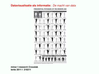 Datavisualisatie als informatie: De macht van data minor I research Crosslab