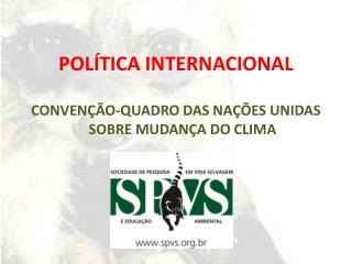 POLÍTICA INTERNACIONAL