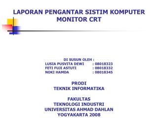 MONITOR