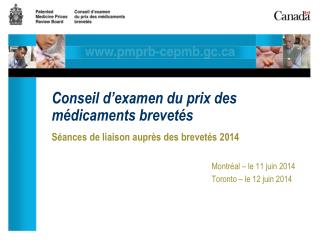 Conseil d’examen du prix des médicaments brevetés