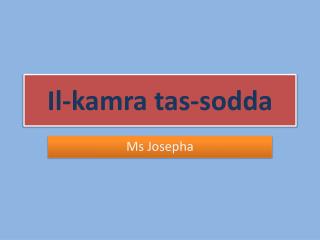 Il-kamra tas-sodda