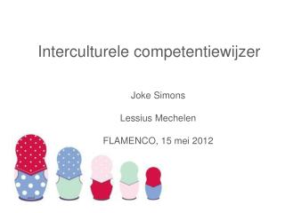 Interculturele competentiewijzer