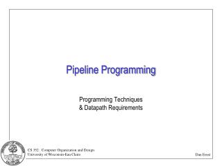 Pipeline Programming