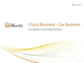 Cloud Business – Uw Business