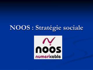 NOOS : Stratégie sociale