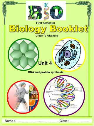 Biology Booklet