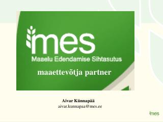 maaettevõtja partner