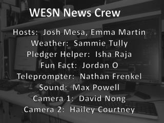 WESN News Crew