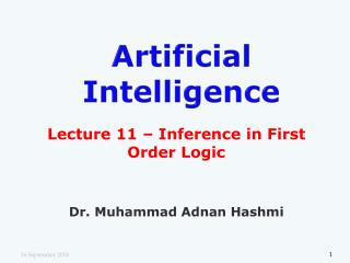 Artificial Intelligence
