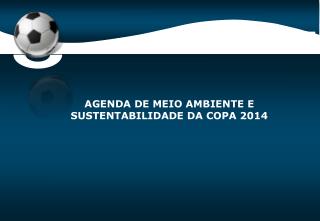 AGENDA DE MEIO AMBIENTE E SUSTENTABILIDADE DA COPA 2014