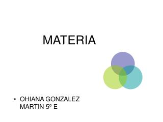 MATERIA