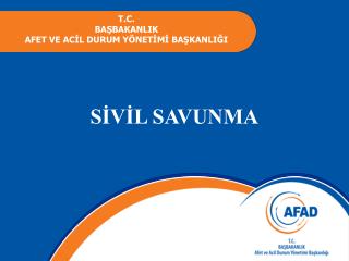 SİVİL SAVUNMA