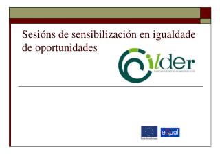 Sesións de sensibilización en igualdade de oportunidades