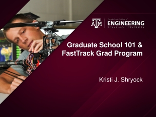 Graduate School 101 & FastTrack Grad Program