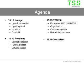Agenda