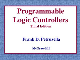 Programmable Logic Controllers Third Edition