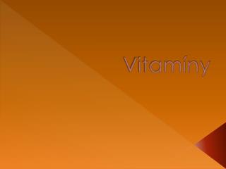 Vitamíny