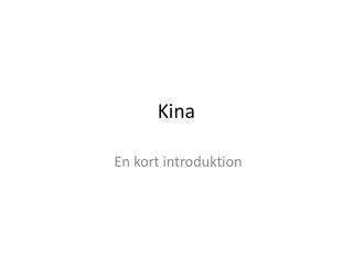 Kina