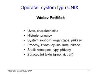 Operační systém typu UNIX