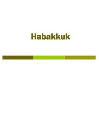 Habakkuk