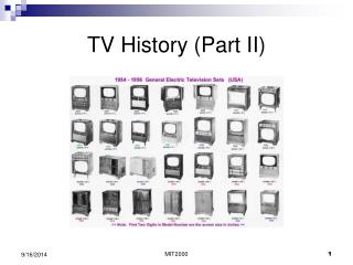 TV History (Part II)