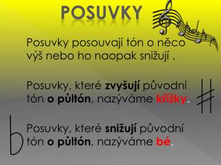 Posuvky