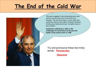 The End of the Cold War