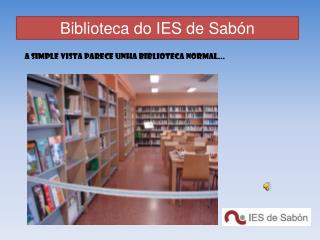 Biblioteca do IES de Sabón