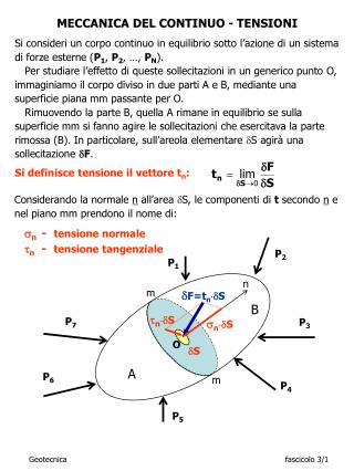 Geotecnica	fascicolo 3/ 1