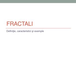 Fractali