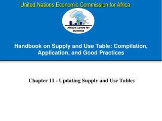 Handbook on Supply and Use Table: Compilation, Application, and Good Practices