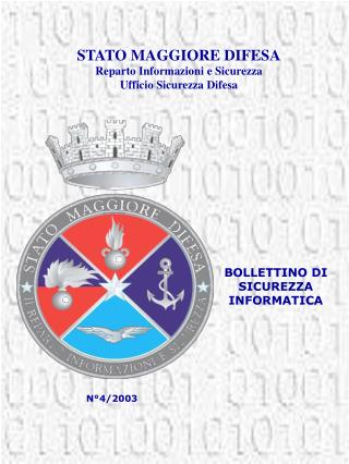 BOLLETTINO DI SICUREZZA INFORMATICA