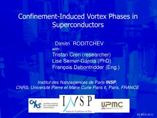 Confinement-Induced Vortex Phases in Superconductors