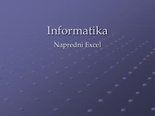 Informatika