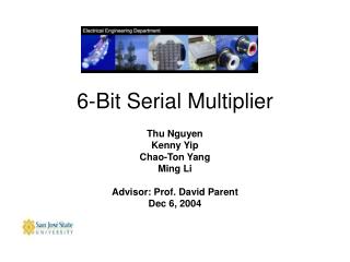 6-Bit Serial Multiplier